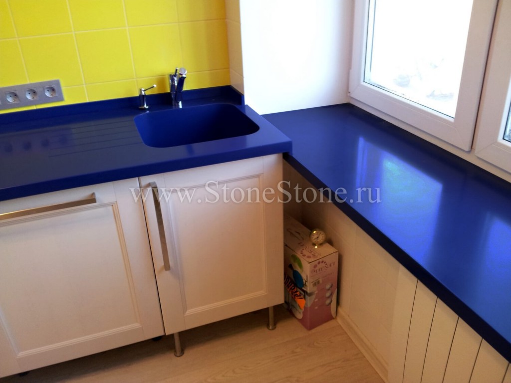 ���������� �� �������������� ����� Corian Marine Blue